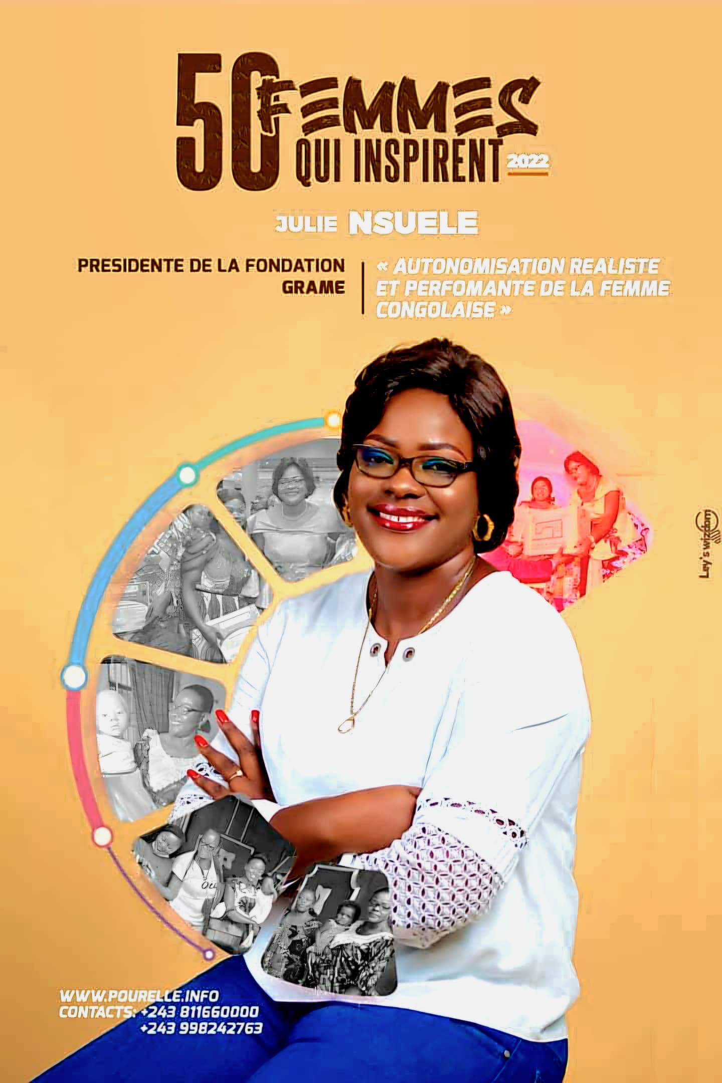 Palmarès 50 femmes qui inspirent en RDC